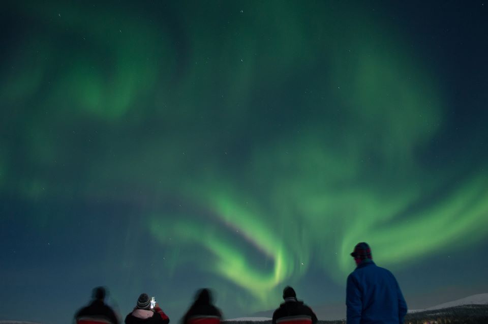 Noorderlicht expeditie in Lapland