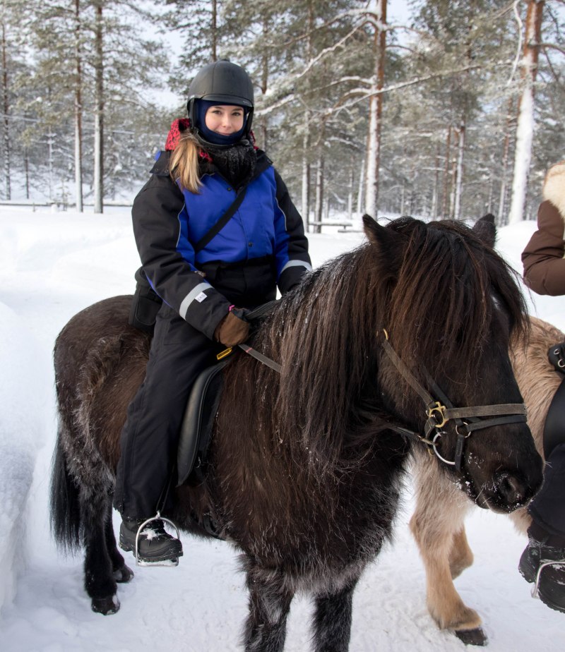 Paardrijden in Lapland