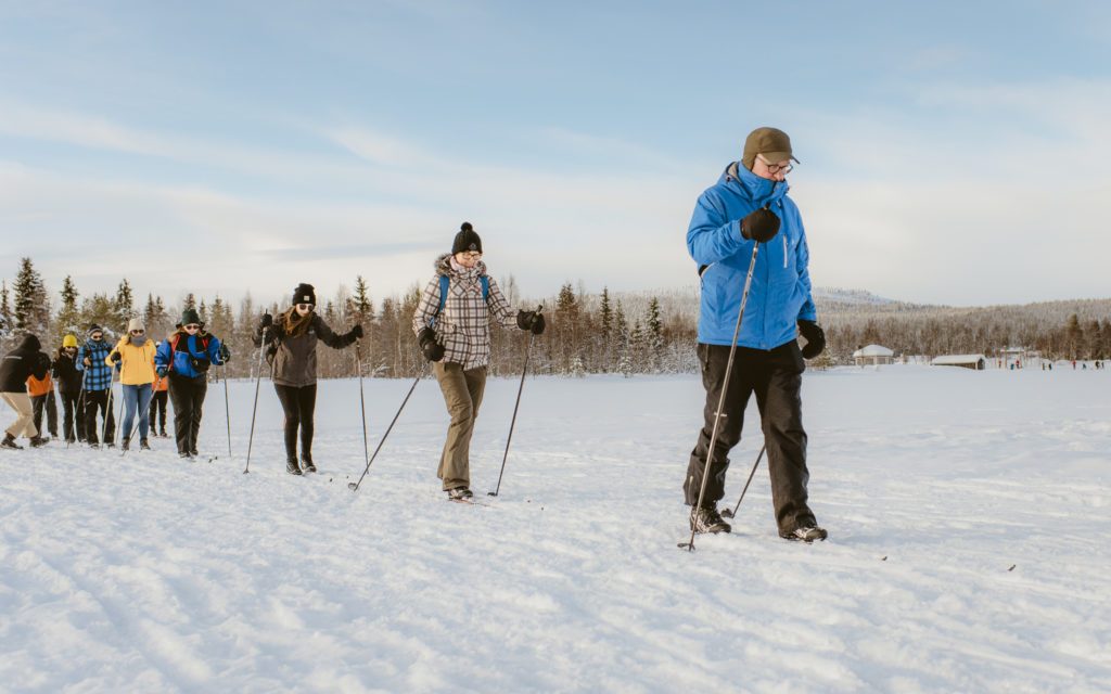 Langlaufen in Lapland
