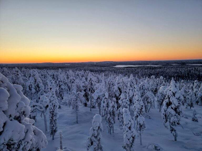 Trekking et Voyages : mon Voyage hivernal en laponie finlandaise