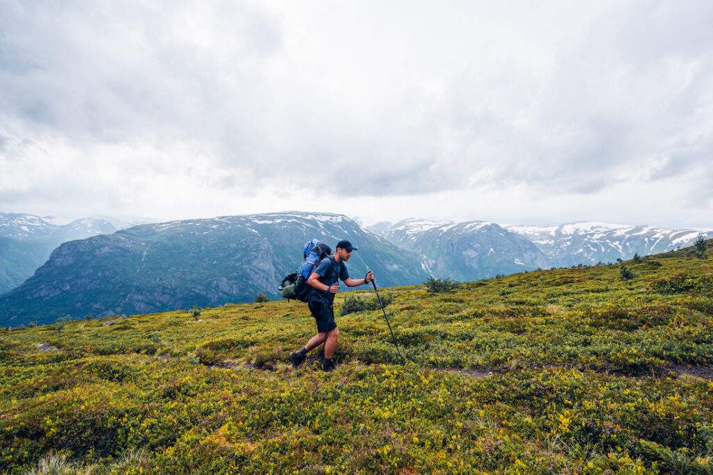 Hiken in Noorwegen: Dag 2: Garen - Vivelid fjellstova