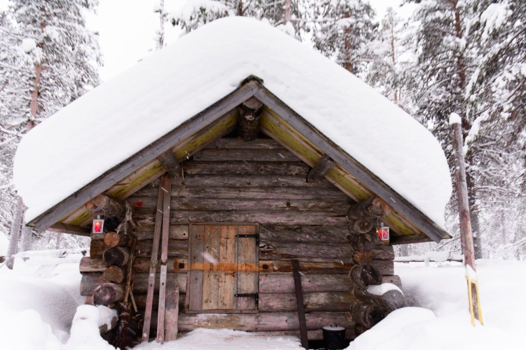 hut in Lapland