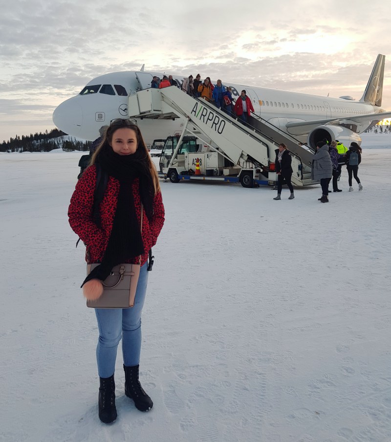 Aankomst in Lapland