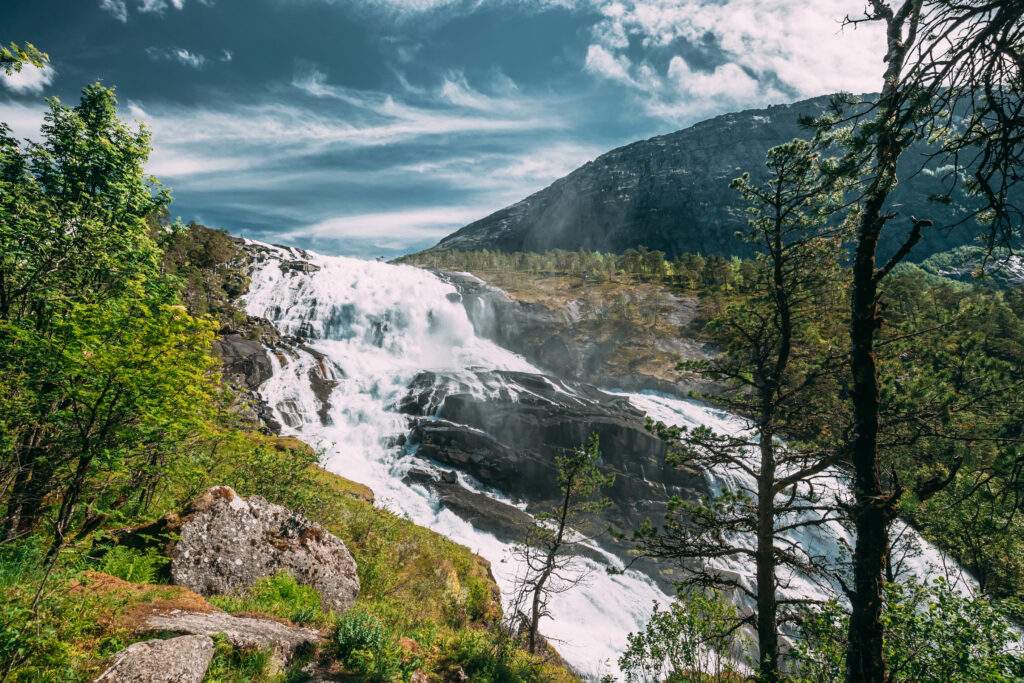 4 Wonderschone watervallen op de Hardangervidda: Nyastølfossen